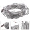 3Pcs Easy Connect Grey Speaker Wire Cable for Hifi Audio Systems 11