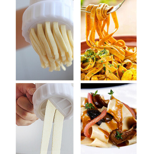 3Pcs Use Noodle Maker Manual Press with 7 Molds 1