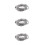 3Pcs Easy Connect Grey Speaker Wire Cable for Hifi Audio Systems 5
