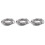3Pcs Easy Connect Grey Speaker Wire Cable for Hifi Audio Systems 6