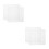 4Pcs Nonstick Silicone Skull Baking Molds White for Halloween 7
