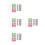 4Sets Assorted Color Smartphone Speaker Protector Mesh for Home Use 4