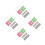 4Sets Assorted Color Smartphone Speaker Protector Mesh for Home Use 6