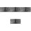 4Pcs Black Car Scratch Repair Tool Wool Polyester Polishing Cloths 4