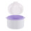 4Pcs Sleek White Plastic Travel Retainer Braces Storage Case 3