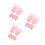 15Pcs Durable Pink Silicone Saxophone Thumb Rest Cushions 4