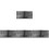 4Pcs Black Car Scratch Repair Tool Wool Polyester Polishing Cloths 3