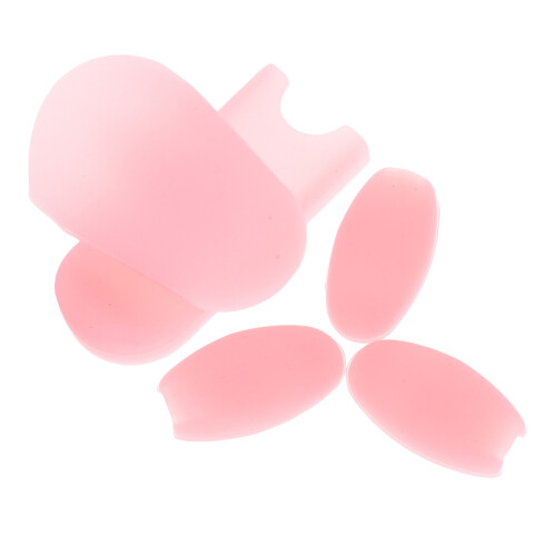 15Pcs Durable Pink Silicone Saxophone Thumb Rest Cushions 2