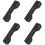 4Pcs Car Back Seat Sleeping Pad Extender Black PVC Inflatable Cushion 7