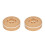 2Pcs Gold Lightweight 45 Adapter for 7 Inch Vinyl Record Player 5