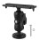 2Sets Portable ABS Tablet Mount Universal Rotated GPS Holder Black 1
