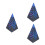 3Pcs Multi Pla Spiral Cone Fidget Toy 3D Printed Stress Relief Pyramid 4