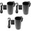 3Pcs Car Headrest Trash Can Plastic Hanging Garbage Bin 4