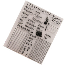 3Pcs Multi-Color Silicone Seal Stamps for DIY Scrapbook and Letter Art