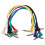 12Pcs Sturdy Metal Rubber Guitar Effect Patch Cables for Amplifiers 2