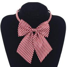 4Pcs Pre Tied Pink Bow Tie Graduation Suit Accessories for Men Women
