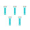 5Pcs Convenient Green Pool Handle Clips PP for Pool and Pond Cleaning 4