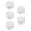 5Pcs Portable Plastic Teeth Organizer Retainer Storage Box White 4
