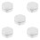 5Pcs Portable Plastic Teeth Organizer Retainer Storage Box White 6