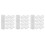 30Pcs White Foam Tubes for Modeling and DIY Christmas Decorations 5