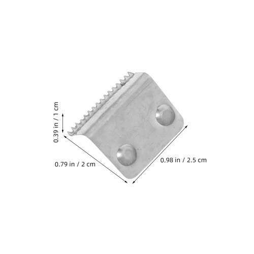 10Pcs Heavy-Duty Iron Tape Dispenser Cutter Silver Replacement 1