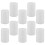 30Pcs White Foam Tubes for Modeling and DIY Christmas Decorations 1