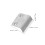 10Pcs Heavy-Duty Iron Tape Dispenser Cutter Silver Replacement 3