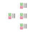 4Sets Assorted Color Smartphone Speaker Protector Mesh for Home Use 8