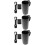 3Pcs Car Headrest Trash Can Plastic Hanging Garbage Bin 9