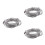 3Pcs Easy Connect Grey Speaker Wire Cable for Hifi Audio Systems 10
