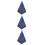 3Pcs Multi Pla Spiral Cone Fidget Toy 3D Printed Stress Relief Pyramid 8