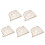 5Pcs Triangle Corner Organizer for Aquarium Fish Food Storage 4