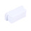 2Pcs Vertical Blind Chain Suit White with 20M Beaded Buckle and Plates 3