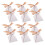 75Pièces Boîtes Treats Triangle Papier Solide Mariage 8