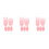 15Pcs Durable Pink Silicone Saxophone Thumb Rest Cushions 5