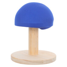 Space-Saving Blue Wooden Ironing Board for Collars Cuffs Home Use