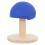 Space-Saving Blue Wooden Ironing Board for Collars Cuffs Home Use 1