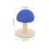 Space-Saving Blue Wooden Ironing Board for Collars Cuffs Home Use 2