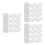 30Pcs White Foam Tubes for Modeling and DIY Christmas Decorations 6