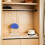 Space-Saving Blue Wooden Ironing Board for Collars Cuffs Home Use 6