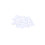 2Pcs Vertical Blind Chain Suit White with 20M Beaded Buckle and Plates 2