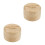 2Pcs Compact Wooden Umbilical Cord Keepsake Box Baby Memory Storage 5