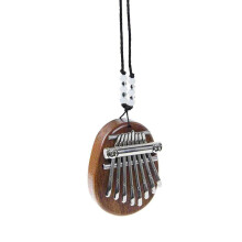 3St Coffee Mini Duimpiano 8-Geluid Hout Speelplezier
