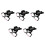 10Stk Kletterringe Nylon PP Tpr Kinder Fitness Pull Up Ringe 8