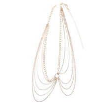 2St Modieuze Gouden Tailleketting Met Meerdere Lagen En