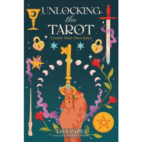 Unlocking the Tarot by Barbara Moore Paperback Book