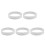 5Stk LED Licht Diffusor Panel Milky Weiß Für Deckenbeleuchtung 8