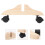 6Stk Raumteiler Basis Holz Mit , Leichter Transport, Beige 11
