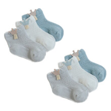 12Paare Weiche Baby Cotton Socks Mesh Antirutsch Sommer