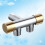 3Stk Kupfer Badventil Bidet Mischventil 11